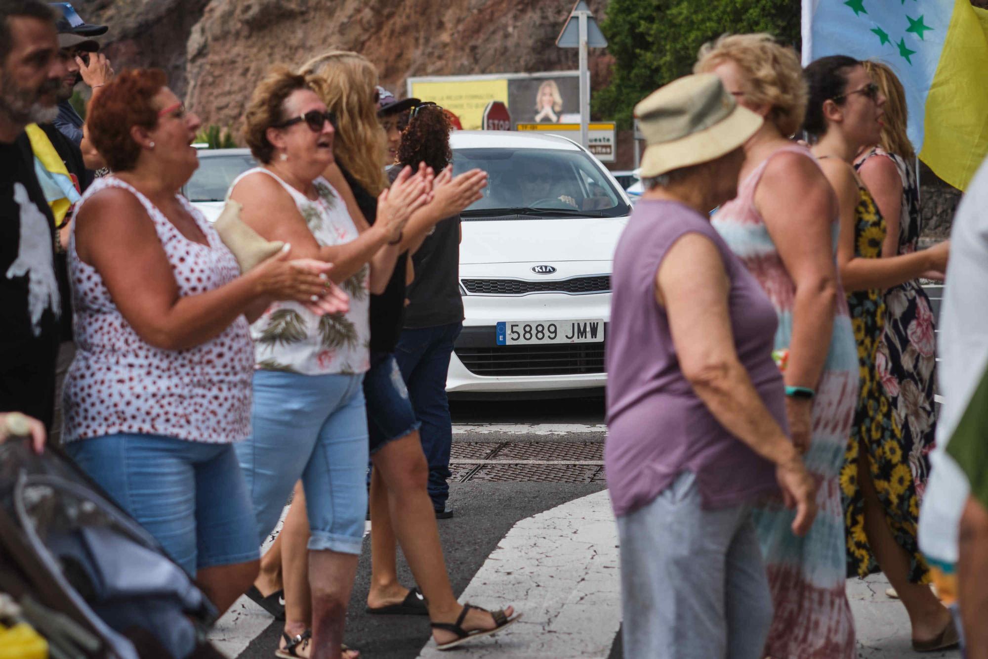 Manifestación en San Andrés por una sanidad digna