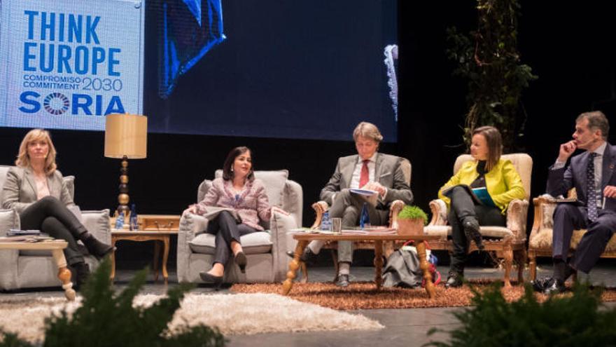 Carolina Darias durante su participación en el Think Europe: Compromiso 2030