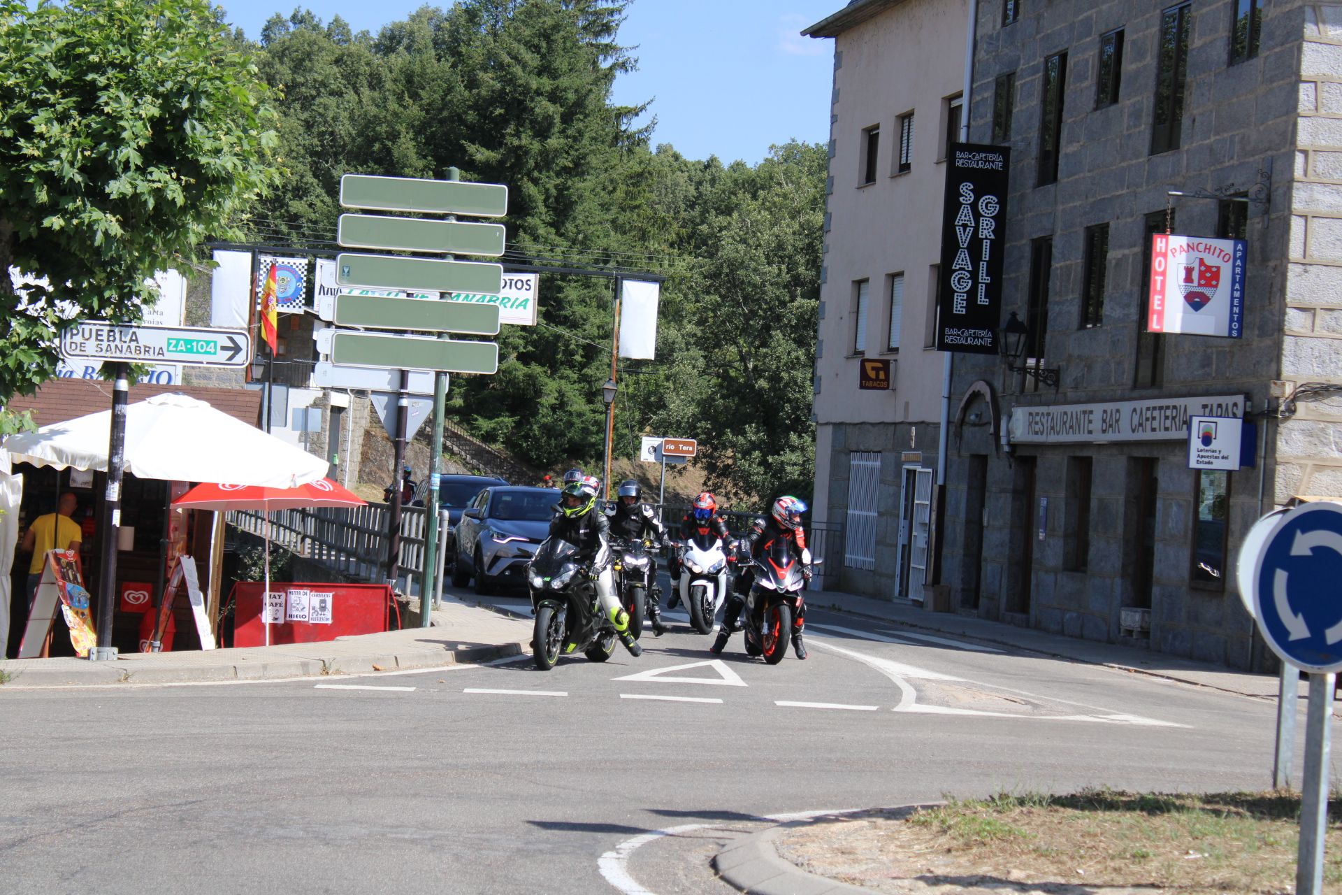 Concentración de motos en Sanabria 2023