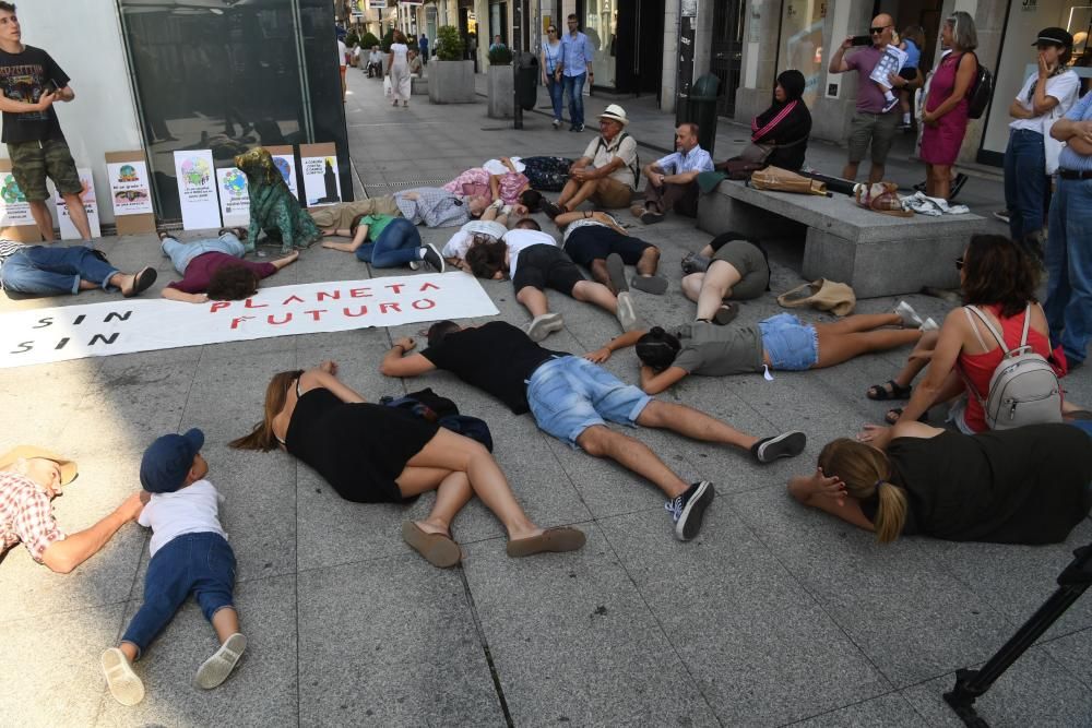 Manifestación por la destrucción del Amazonas