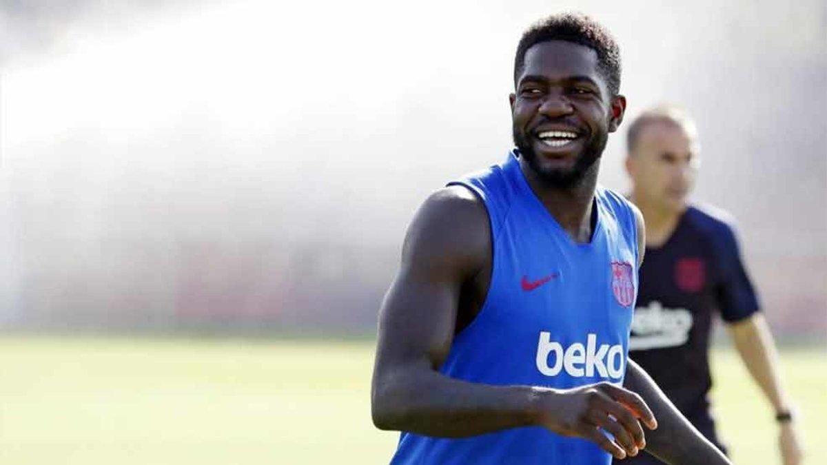 Umtiti vuelve a sonreír