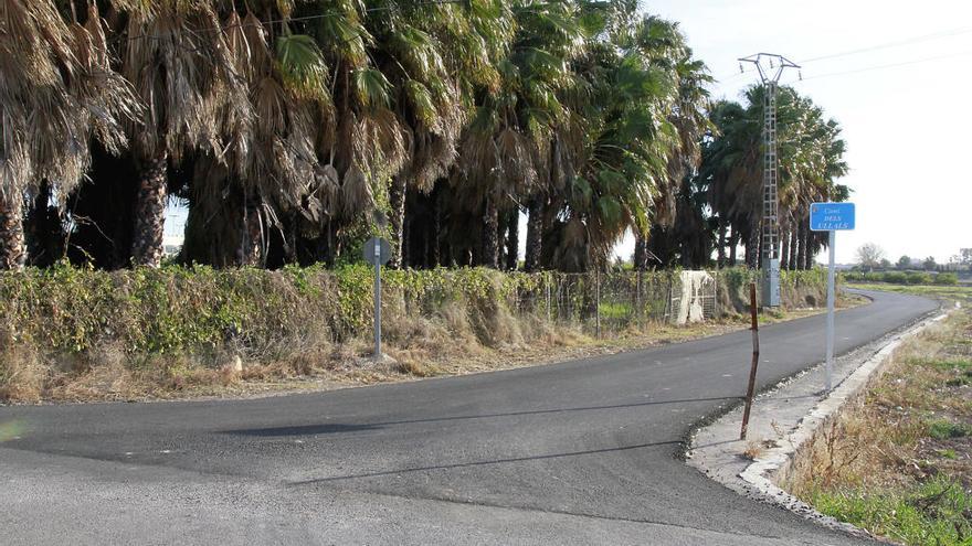 Puçol asfalta el camí Ullals