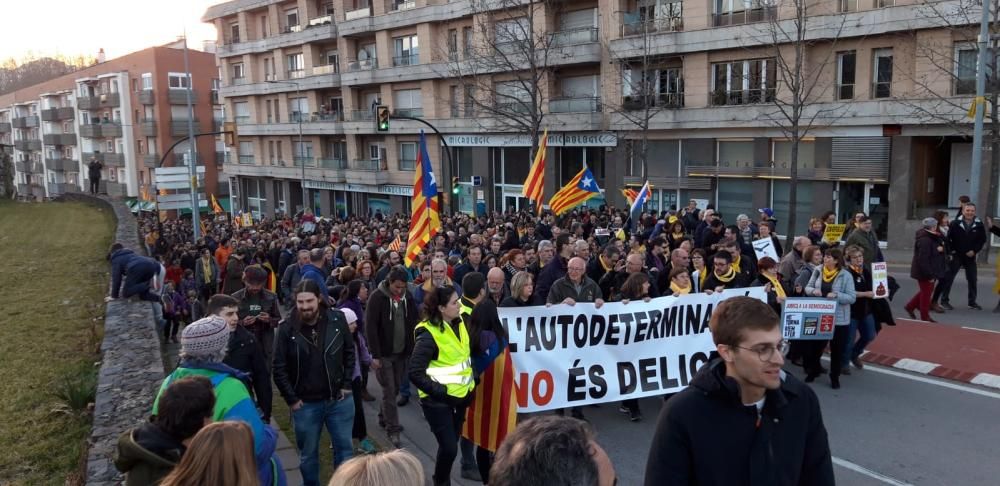 Concentració a Olot