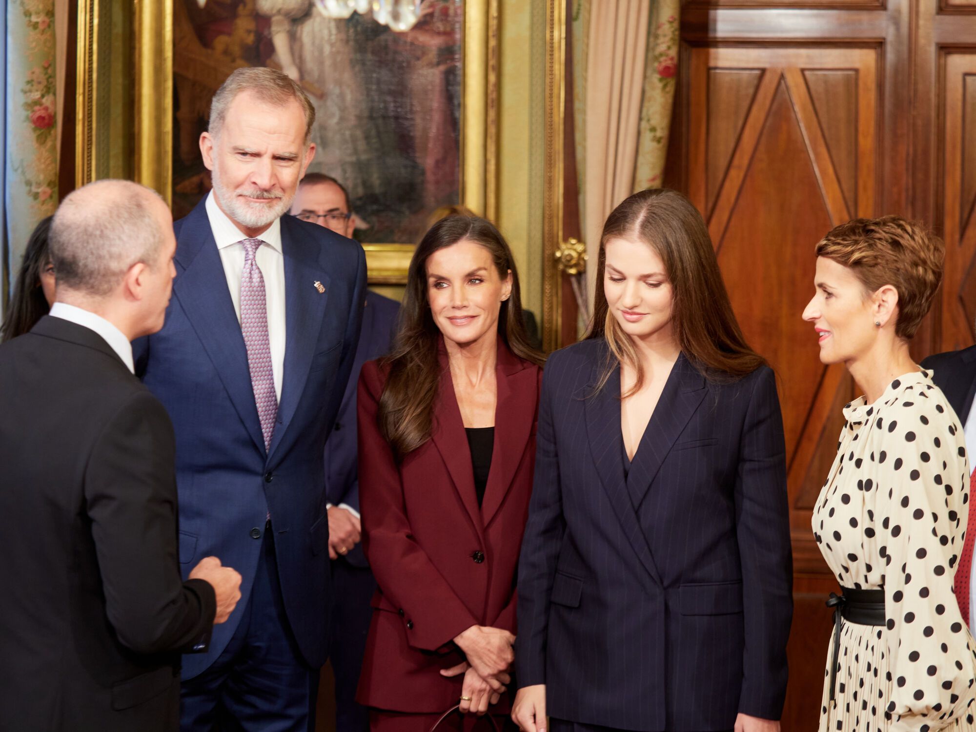 EN IMÁGENES: Leonor se da un baño de multitudes en su estreno como Princesa de Viana