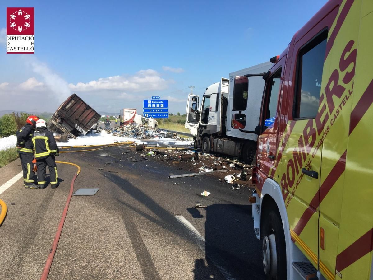 GALERÍA| Los accidentes de Peñíscola y Alcalá de Xivert