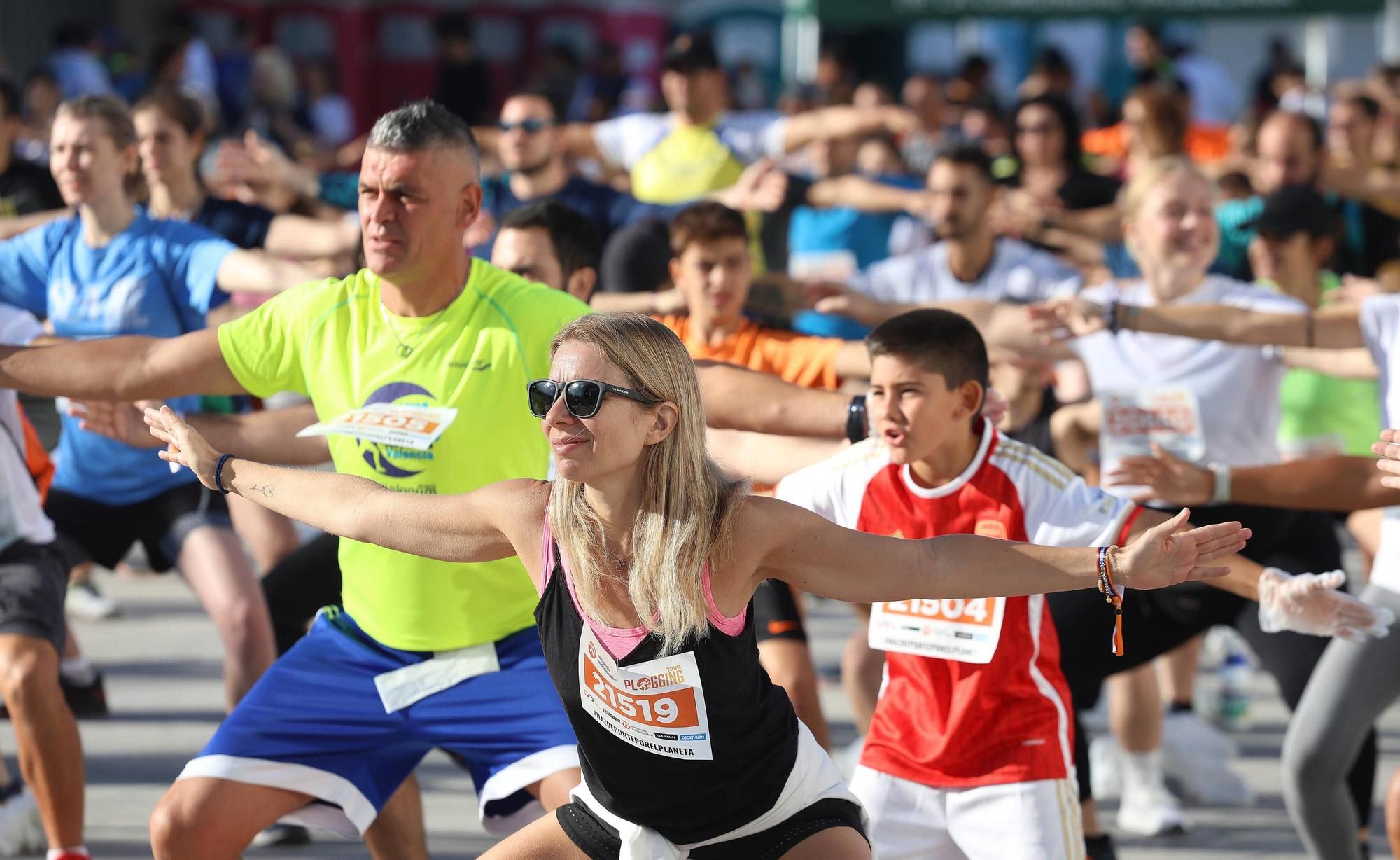 Nationale-Nederlanden Plogging Tour en Valencia que inaugura la Semana Europea del Deporte