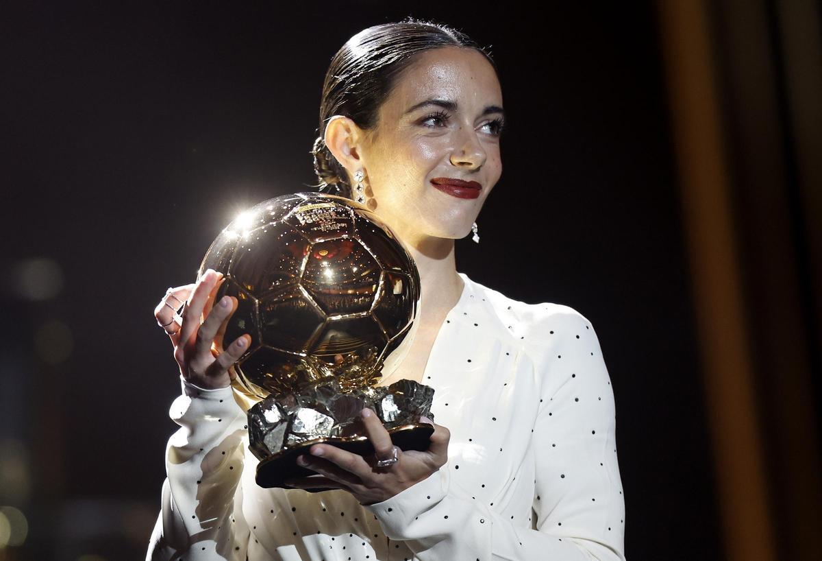 Aitana Bonmatí, ganadora del Balón de Oro femenino 2024 Aitana Bonmatí, ganadora del Balón de Oro femenino 2024