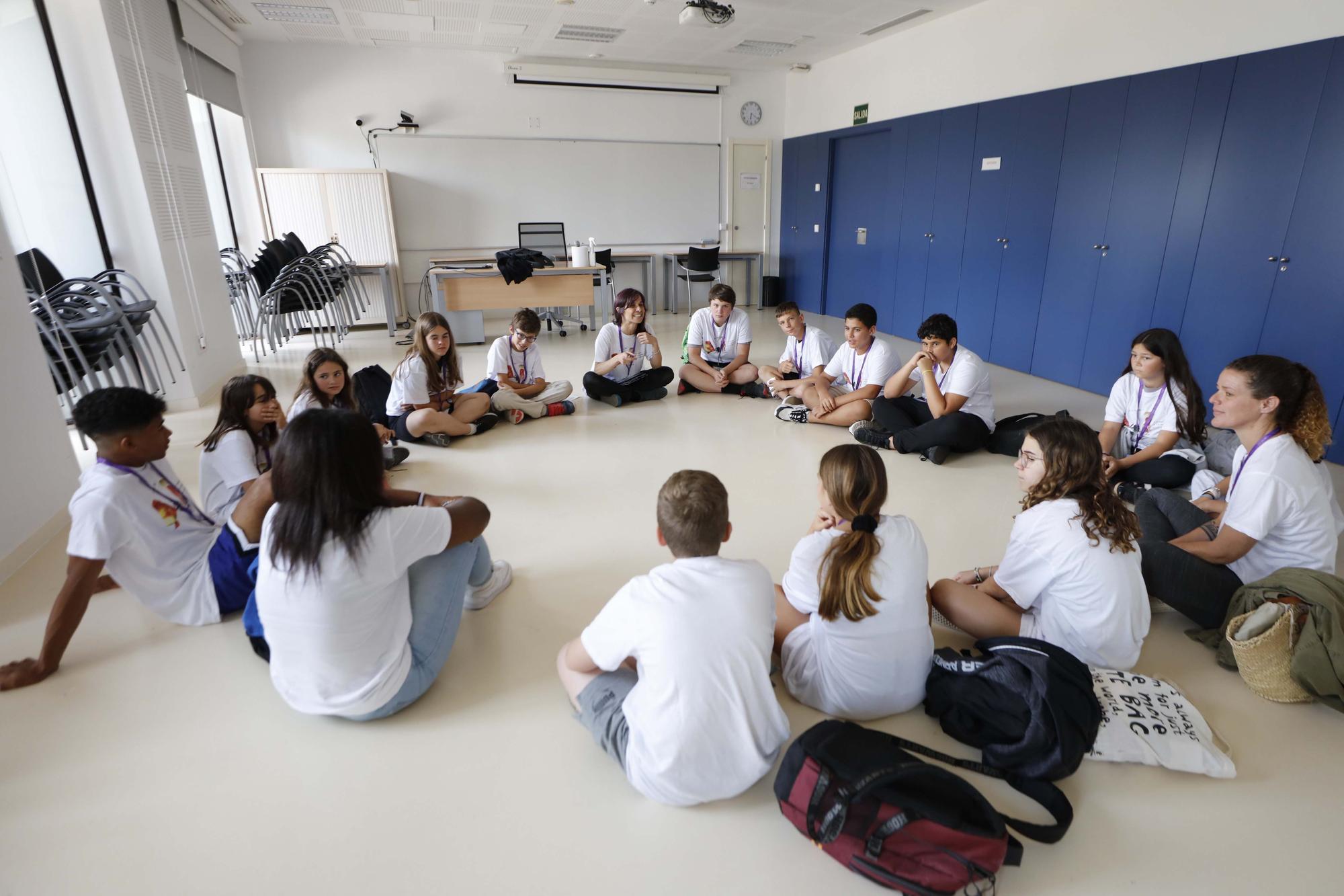 Galería de imágenes de los talleres estudiantiles celebrados en la UIB de Ibiza