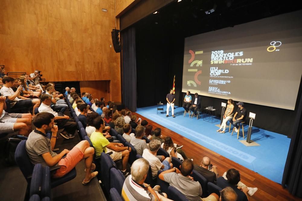 Presentació del Triatló Internacional de Banyoles