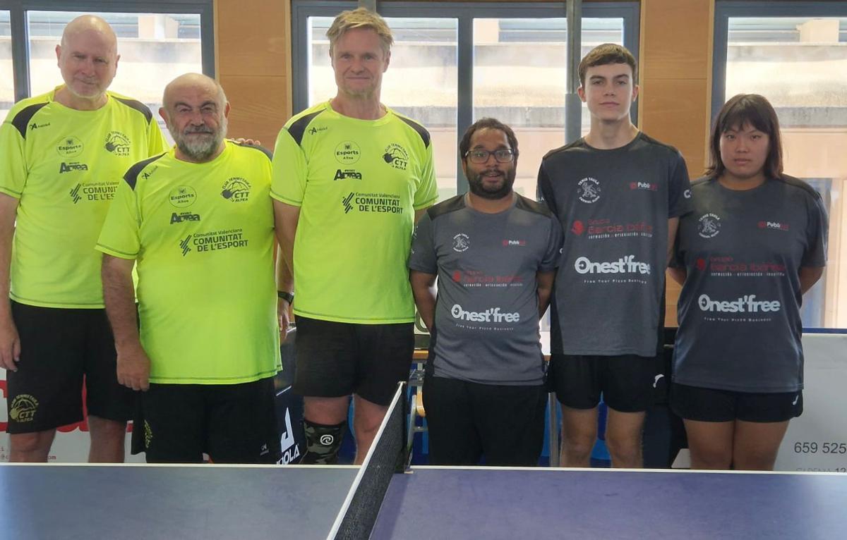 Equipo olivense A de 1ª Autonómica, a la derecha