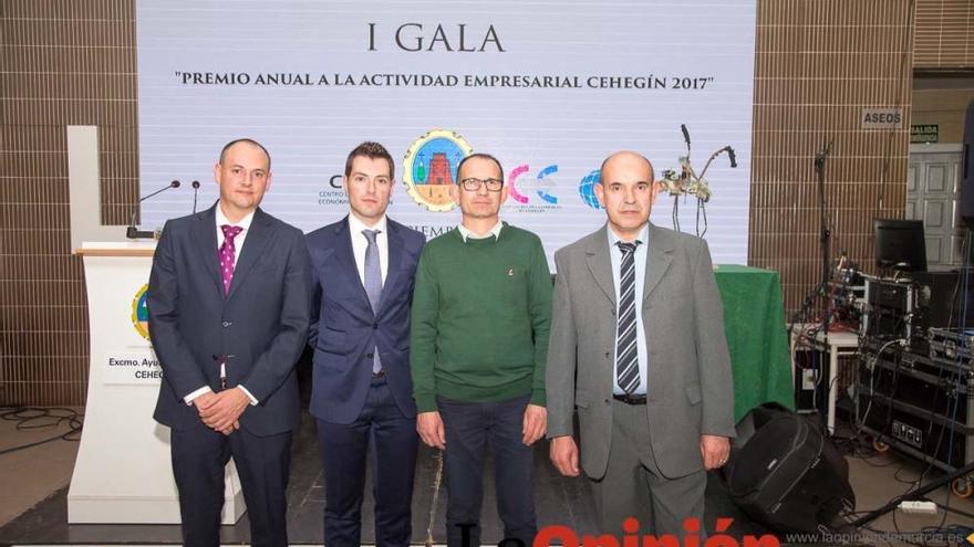 Gala premio a la Actividad empresarial en Cehegín