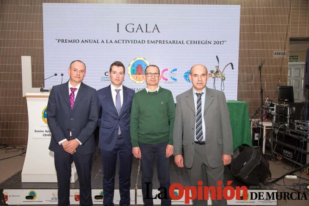 Gala premio a la Actividad empresarial en Cehegín