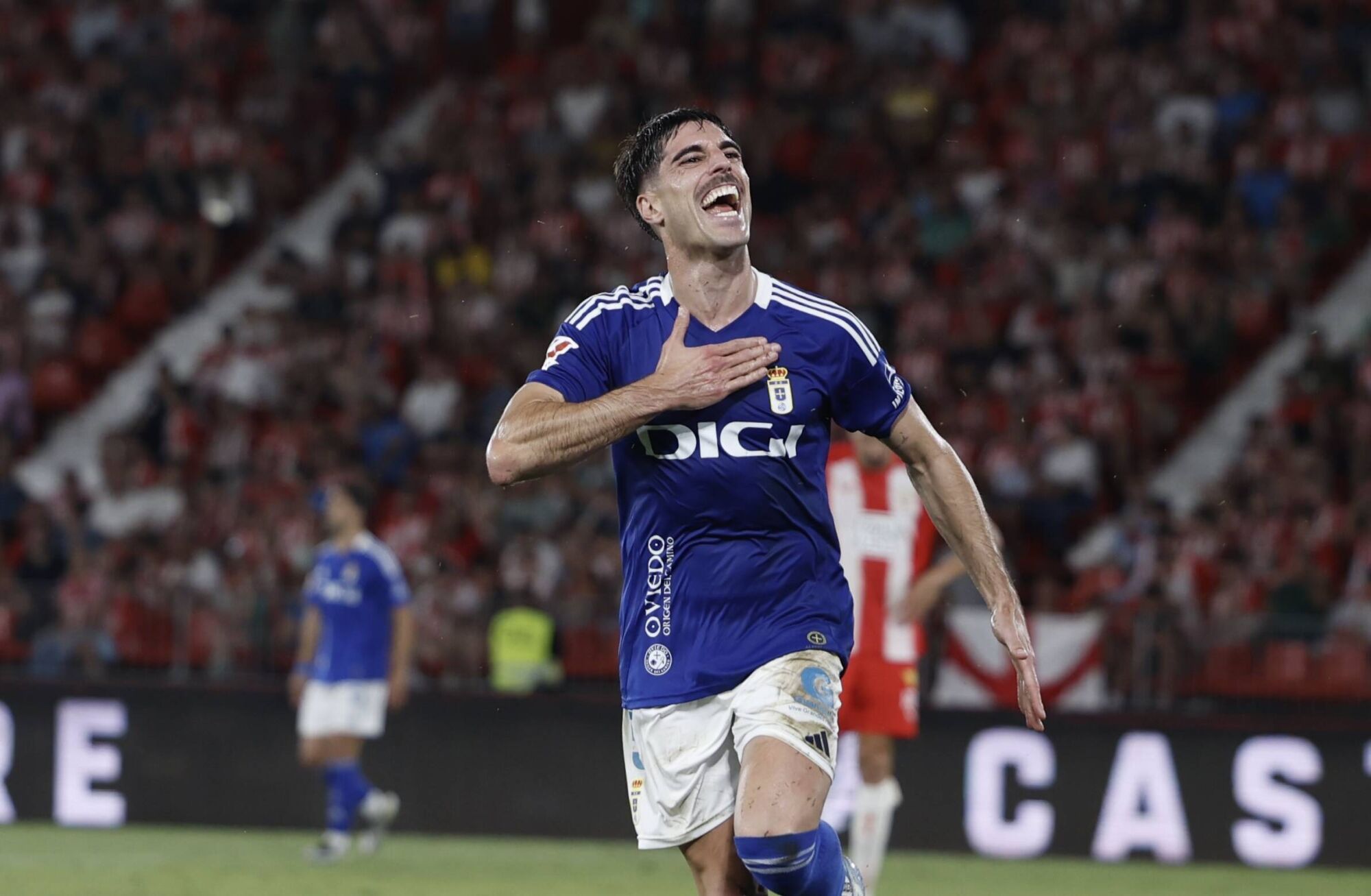 Así fue el primer partido del play-off entre el Almería y el Real Oviedo