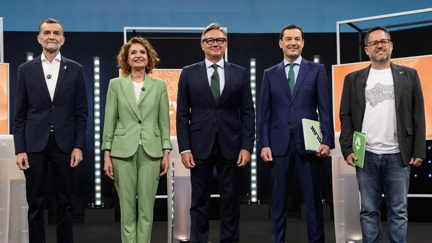 ENCUESTA | Los lectores de El Correo de Andalucía lo tienen claro: estos son los ganadores y perdedores del debate electoral de RTVE