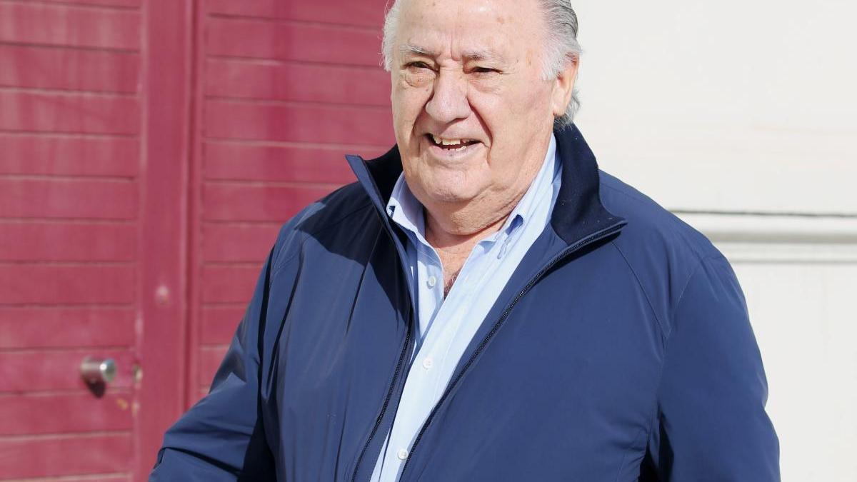 El fundador de Inditex, Amancio Ortega.