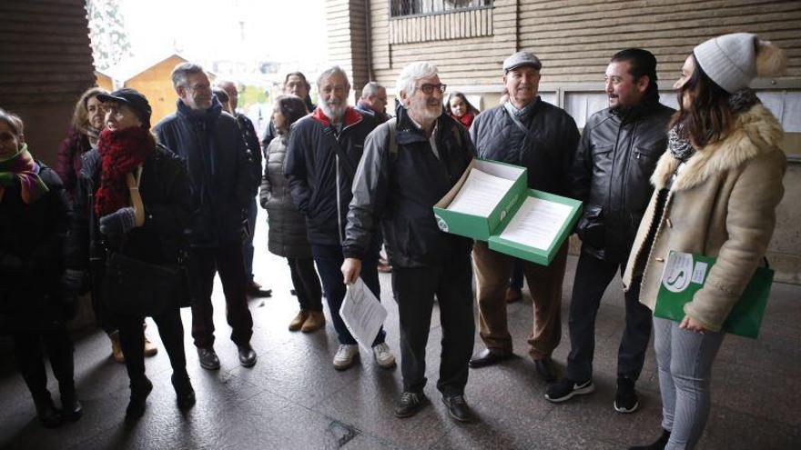 Azcón afronta una semana difícil con dos protestas en la calle