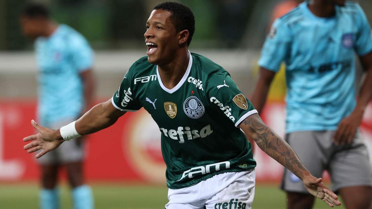 Danilo celebra un gol en la actual edición de la Copa Libertadores