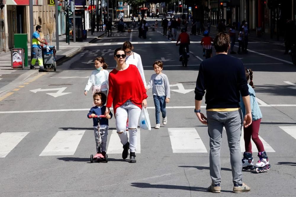 Coronavirus en Murcia: Así ha sido el primer día de desconfinamiento para los niños