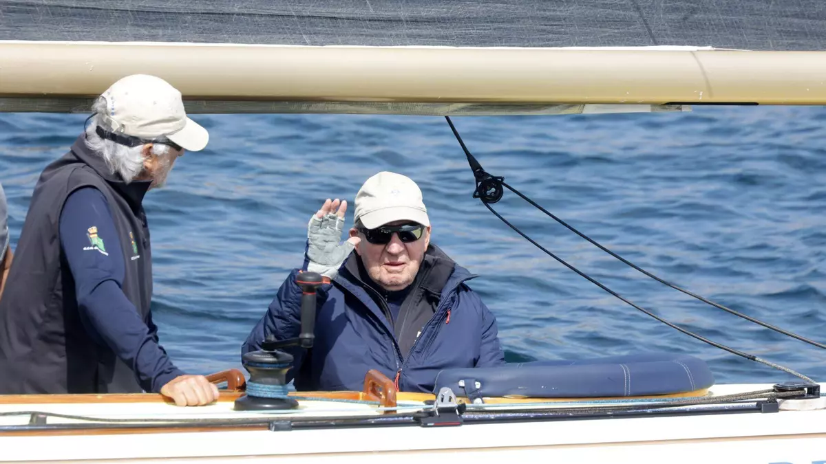 Juan Carlos I regresa a Galicia para disfrutar de la vela por cuarta vez este 2025