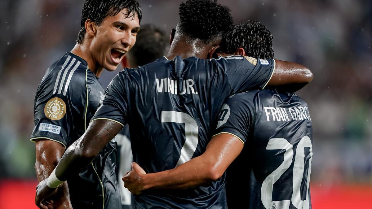 El Madrid avanza a octavos como líder con Vinicius y Gonzalo como protagonistas