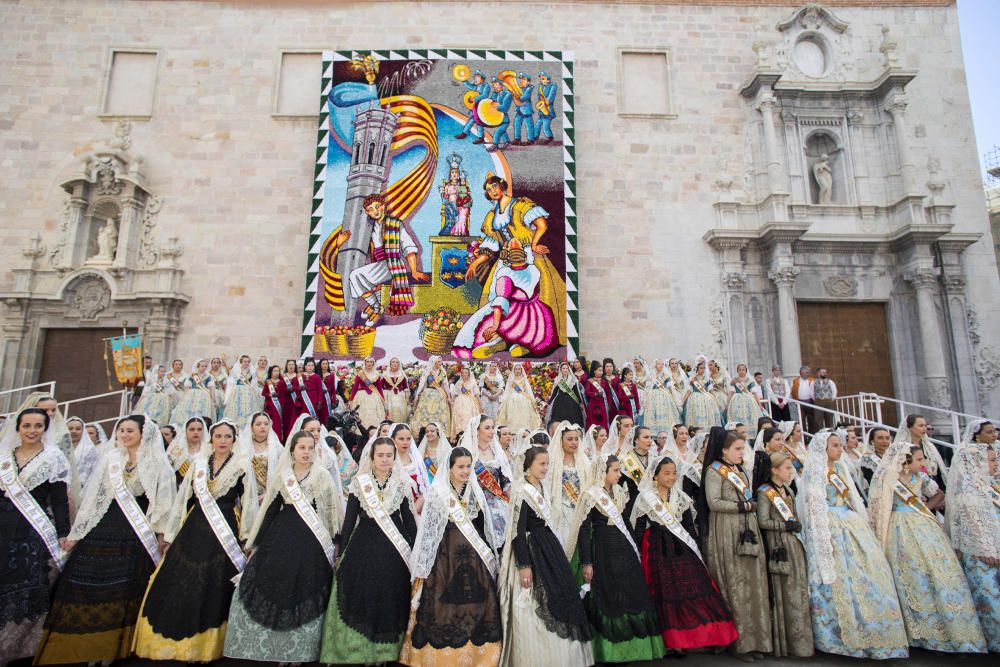 Fallas 2019: Ofrenda en Borriana