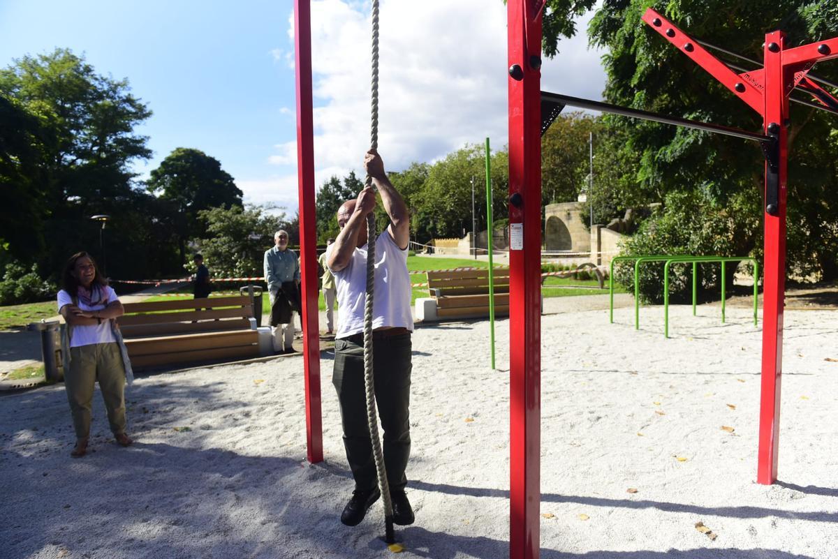 El parque de Santa Margarita estrena caminos, zonas verdes y nuevo mobiliario urbano El parque de Santa Margarita estrena caminos, zonas verdes y nuevo mobiliario urbano