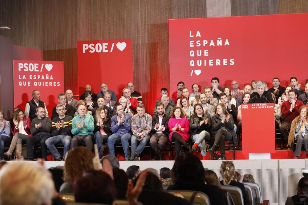 Mitín de Pedro Sánchez en Gijón