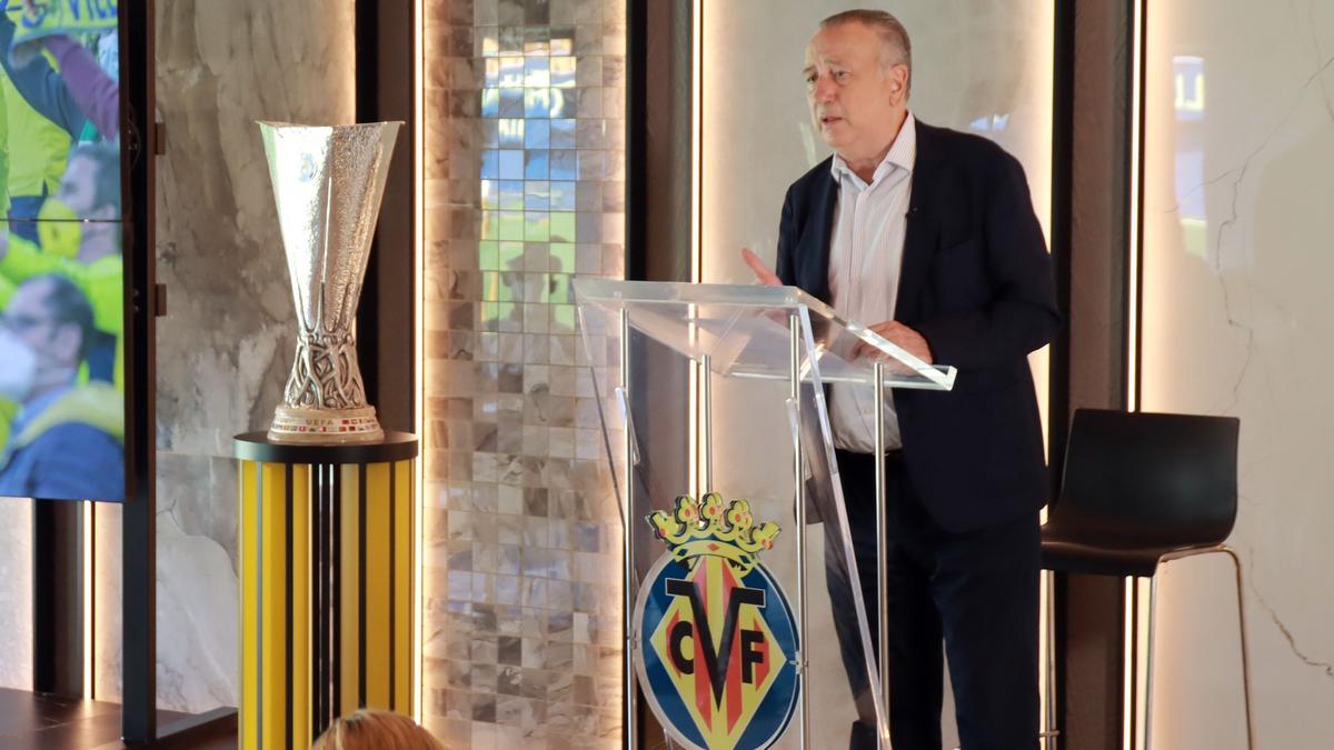 El ambicioso proyecto de Roig para la temporada del Villarreal: &quot;Aspiramos a lo máximo&quot;.