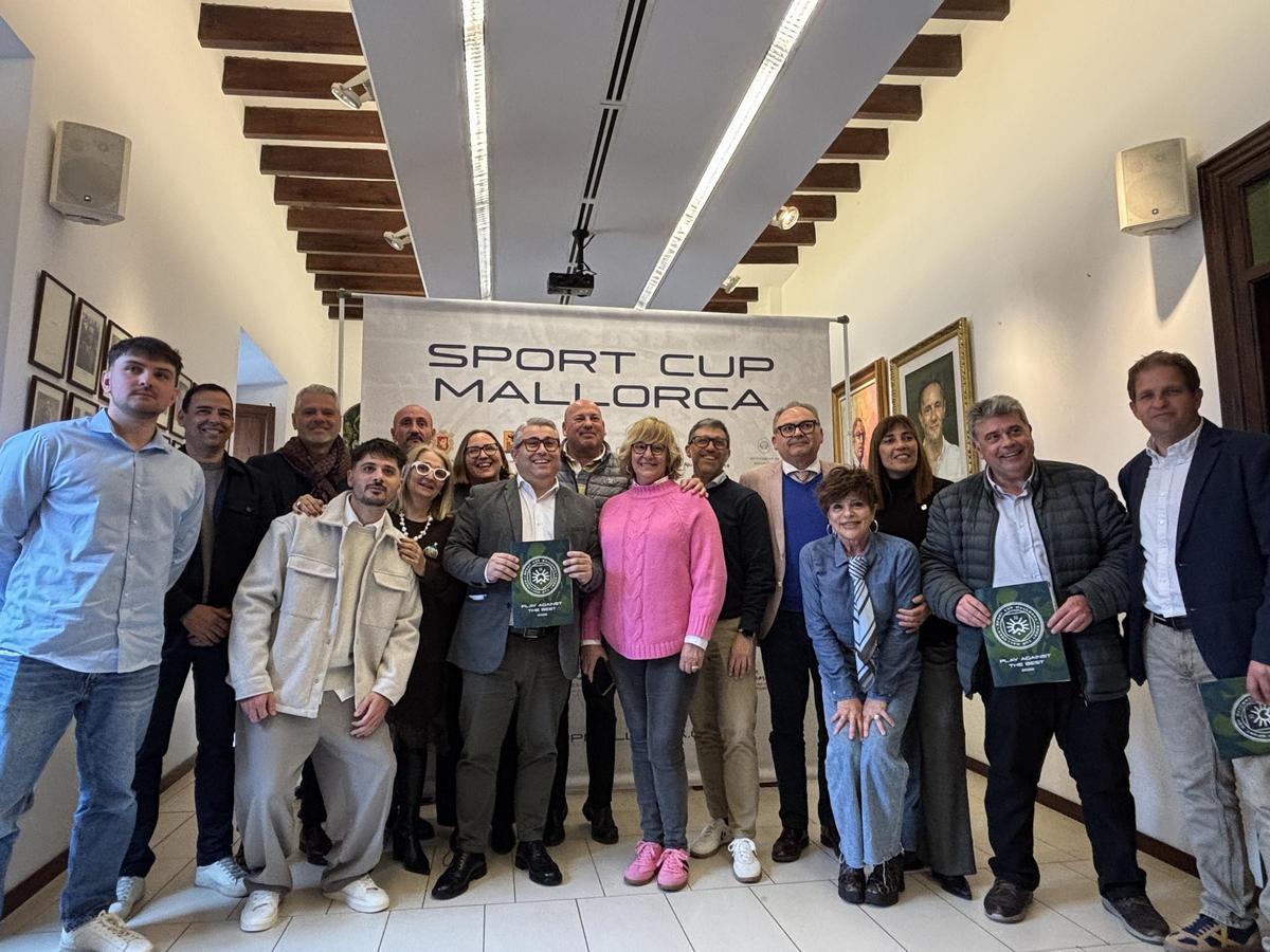 La Sport Cup Mallorca se presentó ayer en el Ayuntamiento de Binissalem