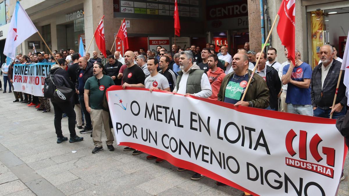 La CIG convoca una huelga en el sector del metal «ante las propuestas ...