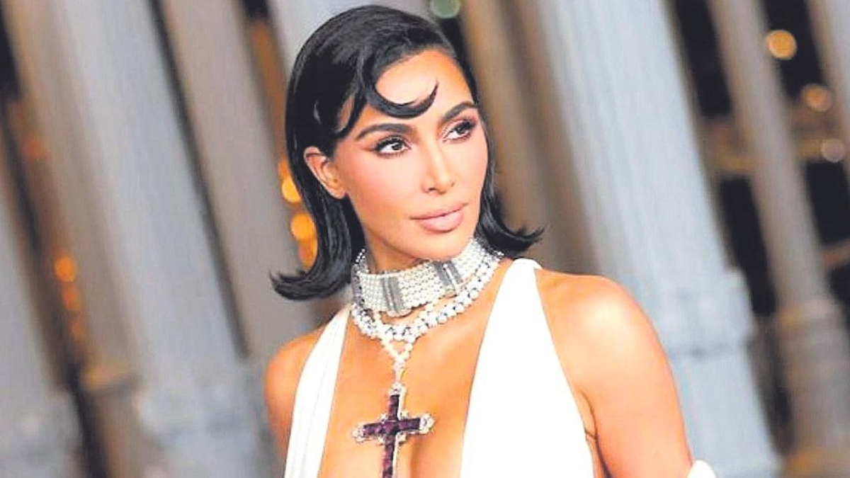 Kim Kardashian.