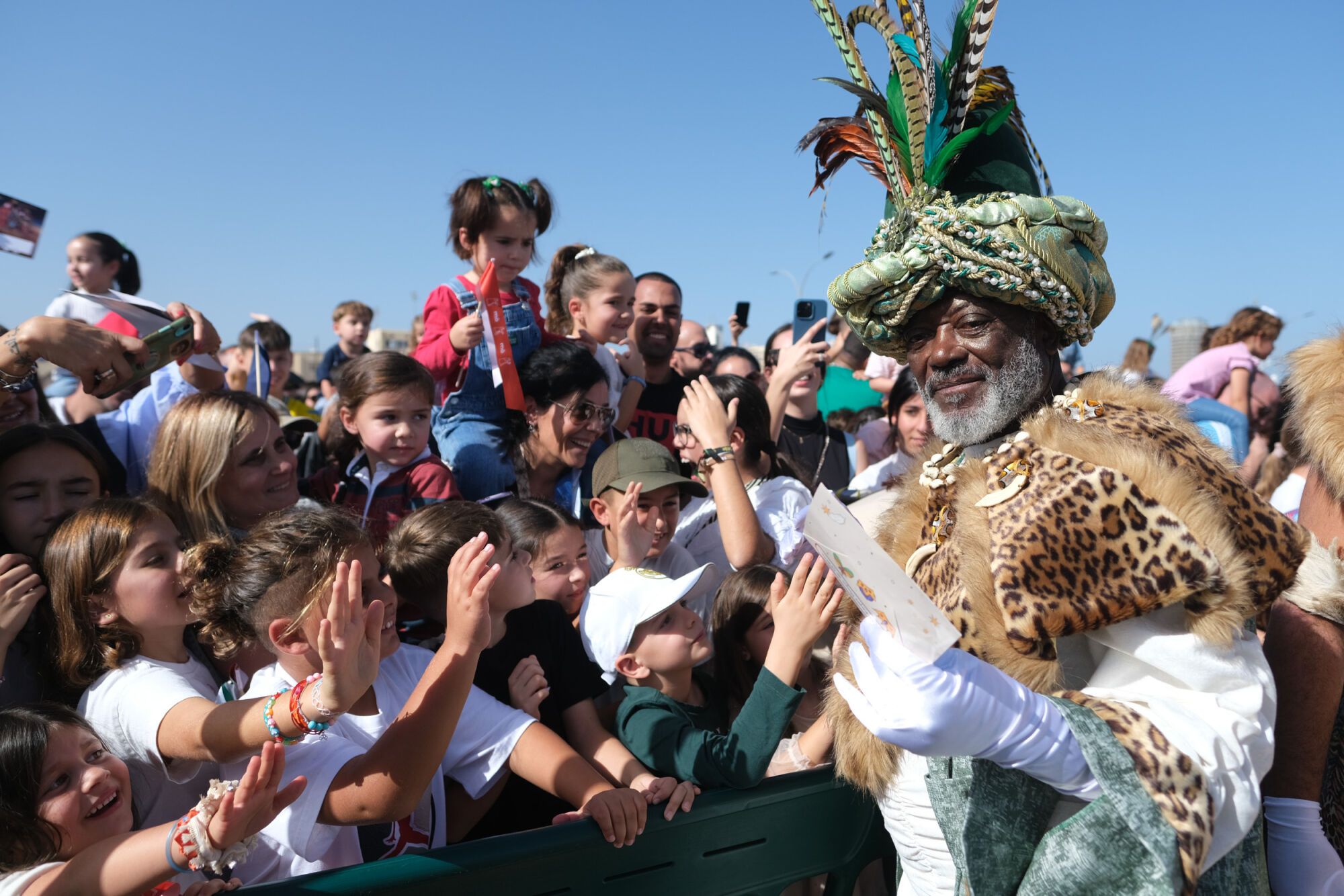 Llegada de los Reyes Magos a Las Palmas de Gran Canaria