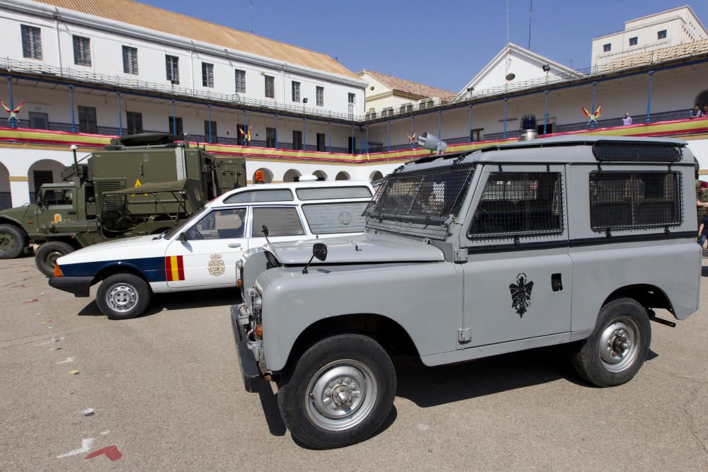 Recreaciones militares de época en el cuartel de la Alameda