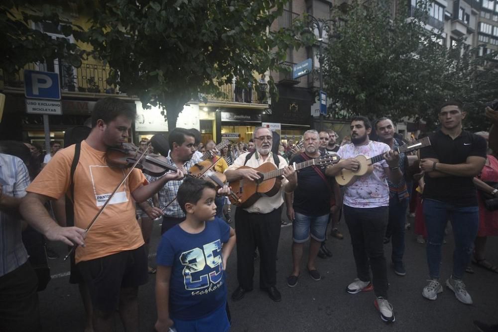 La Fuensanta baja en romería hasta la Catedral