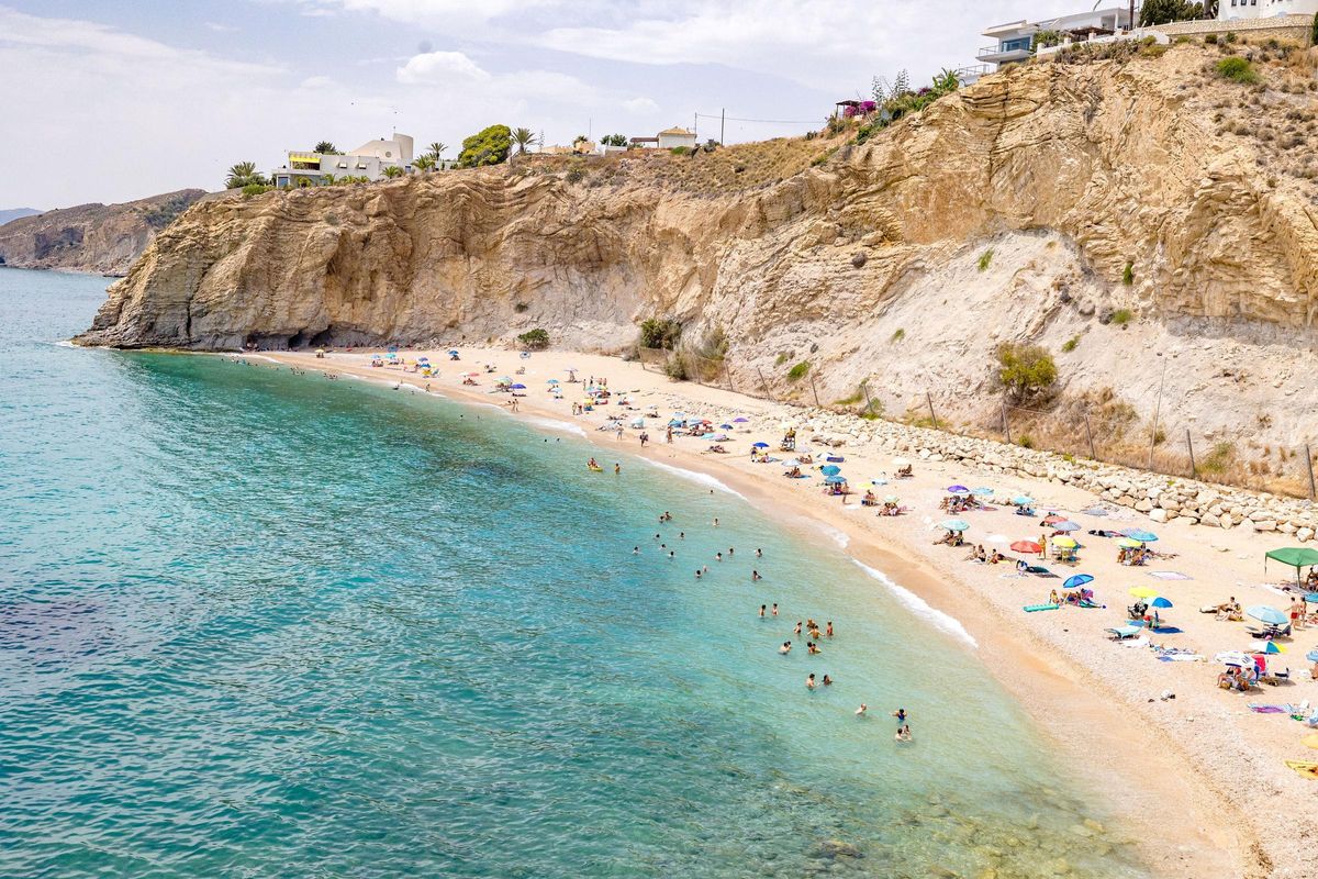 La playa del Paradís de La Vila Joiosa.