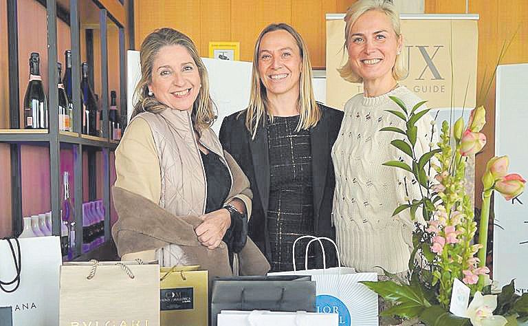 Alicia Polo, Yolanda López y Francesca.