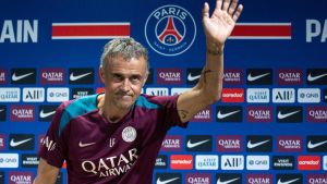 Luis Enrique es el entrenador del PSG.