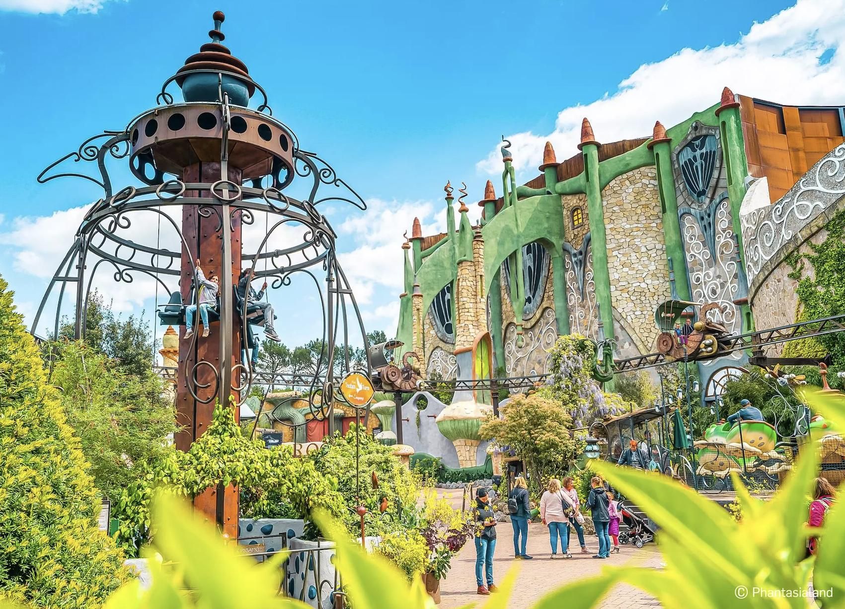 Sus zonas temáticas se inspiran en diferentes países del mundo.