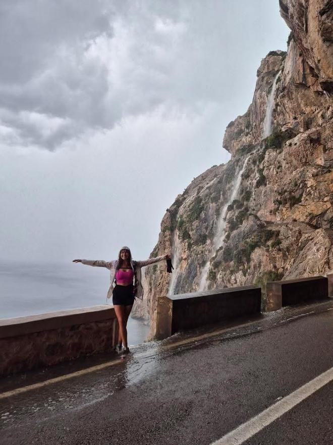 VÍDEO | Las fuertes lluvias en Mallorca provocan cascadas en Formentor