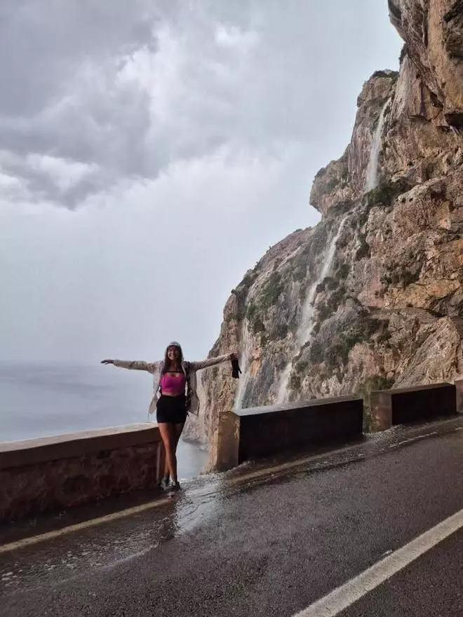 VÍDEO | Las fuertes lluvias en Mallorca provocan cascadas en Formentor
