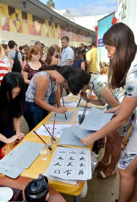 Acto de bienvenida a los estudiantes de intercambi