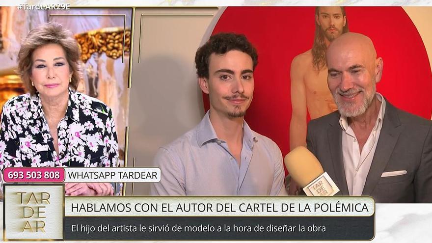 Ana Rosa se pronuncia sobre el polémico cartel de la Semana Santa de Sevilla: &quot;Me encanta&quot;