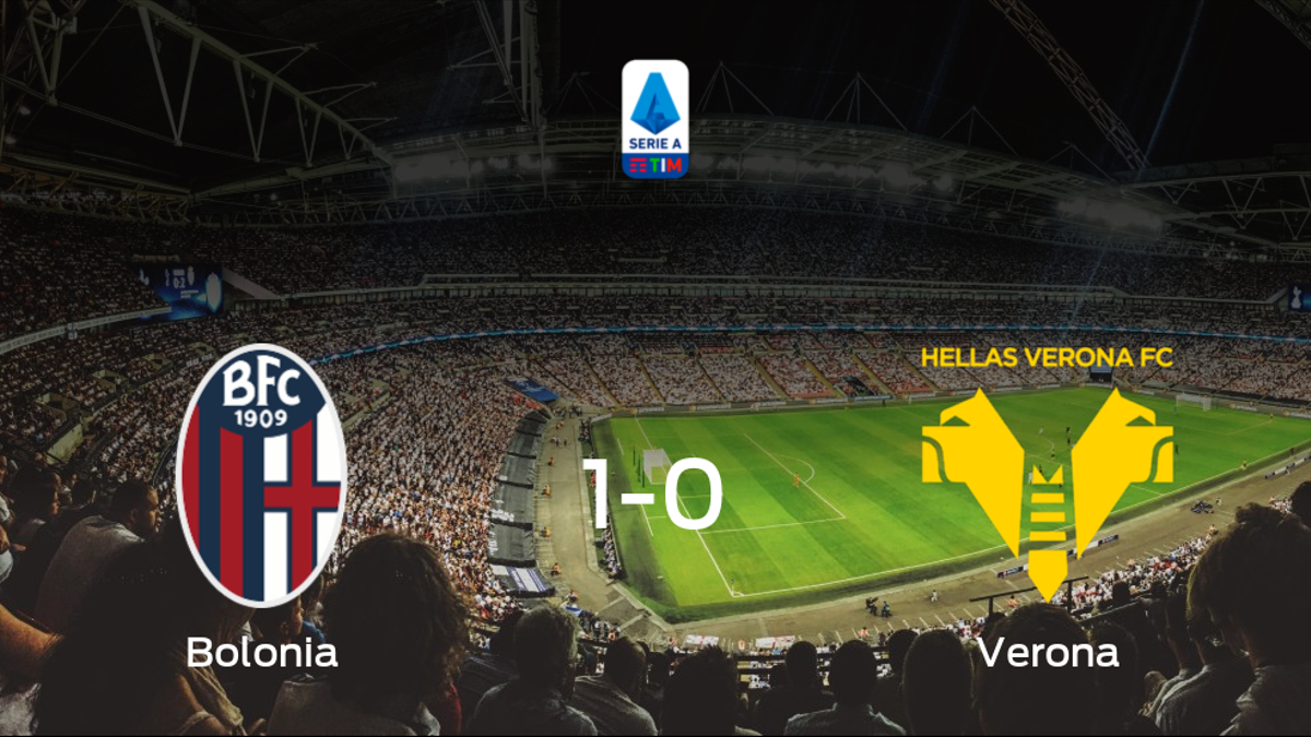 El Bolonia se lleva tres puntos después de ganar 1-0 al Hellas Verona