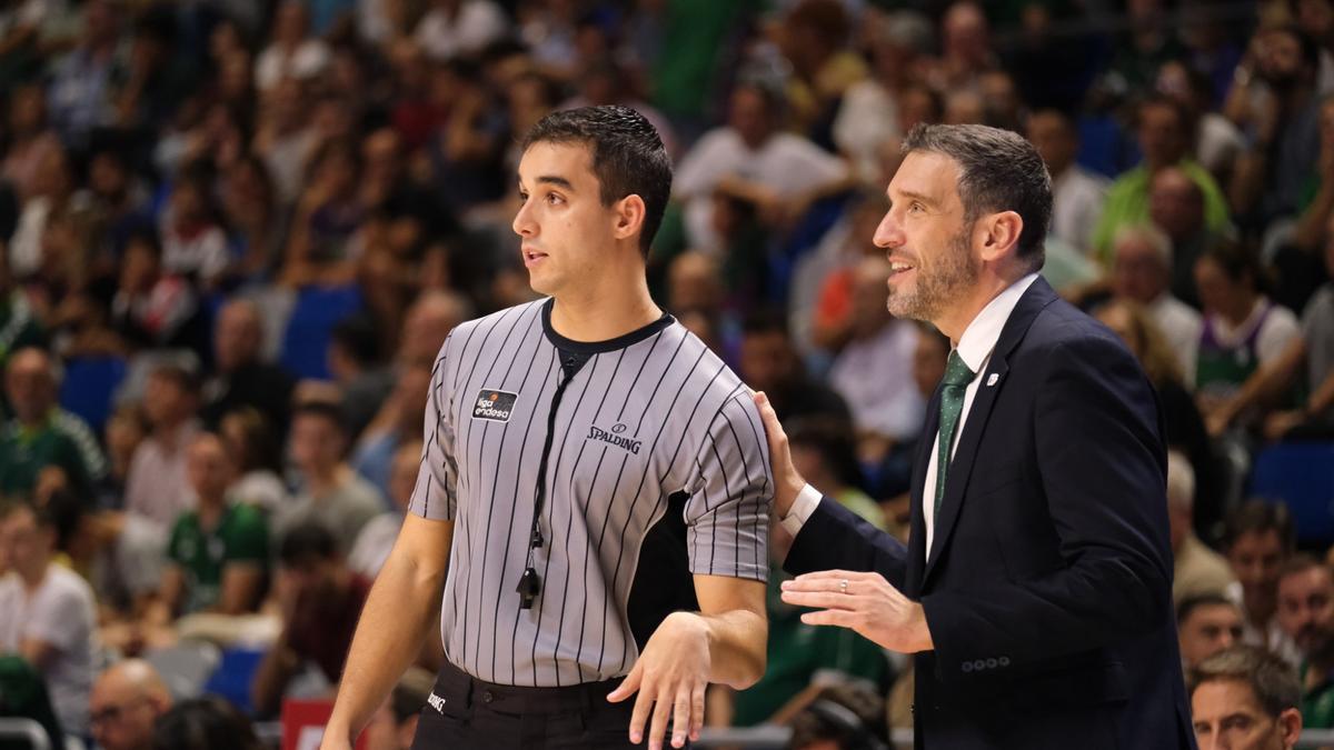 Ibon Navarro, en el partido frente al Betis.