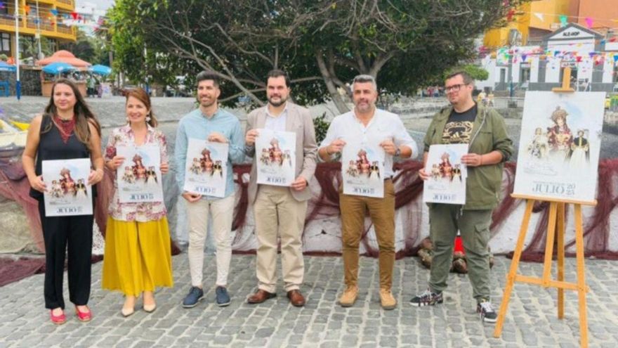 Presentación de las Fiestas de Julio del Puerto de la Cruz.