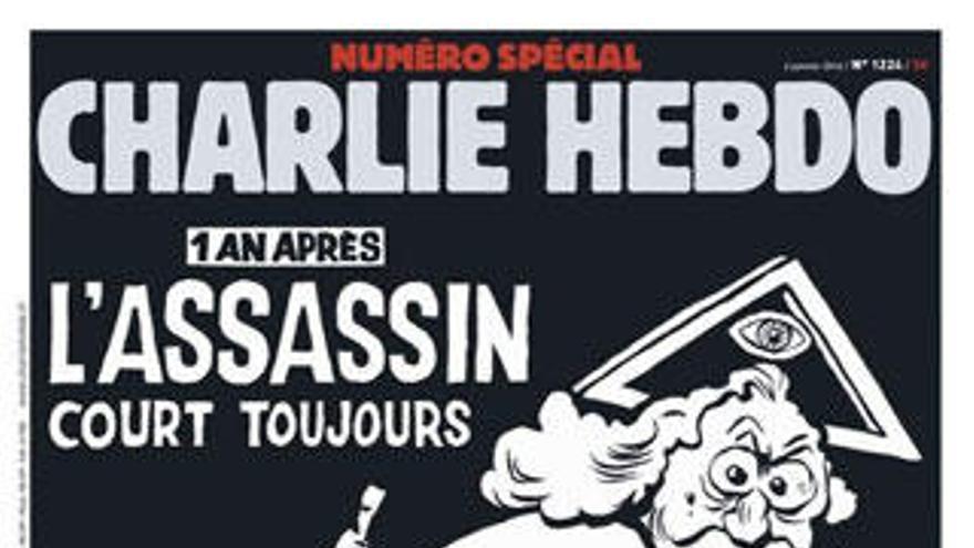 La portada del número especial de Charlie Hebdo.