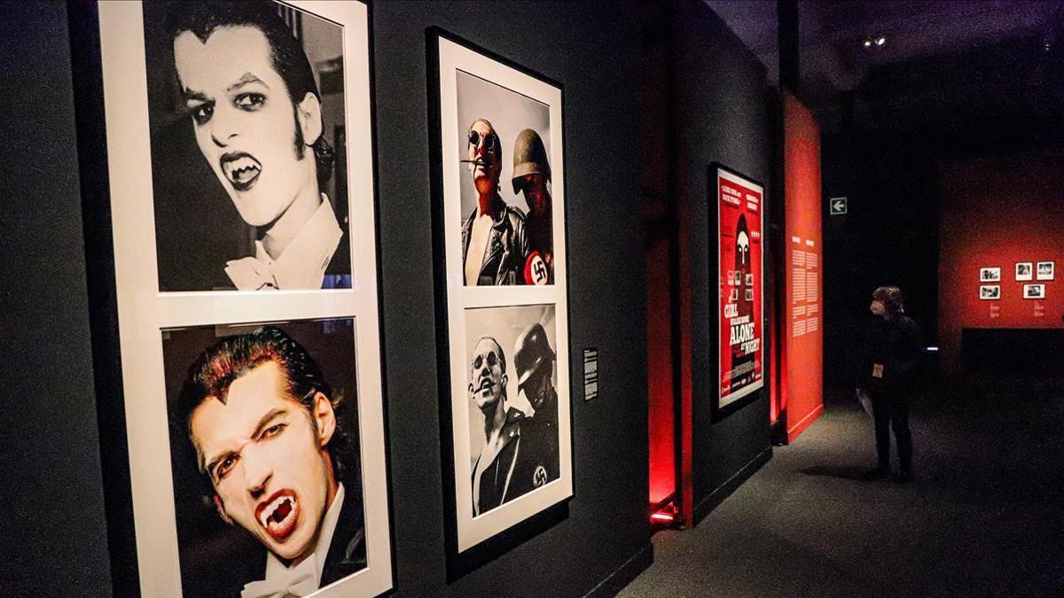 Sala de la exposición 'Vampiros', en CaixaForum Barcelona.