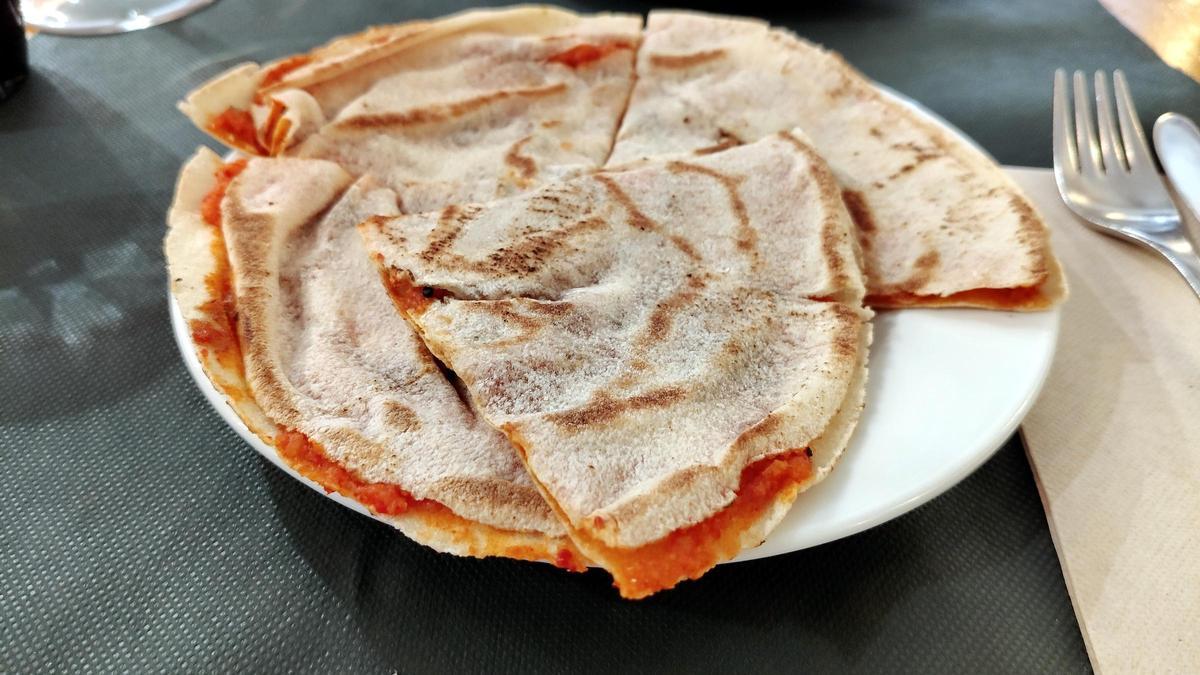'Araye', preparación típica libanesa del restaurante Arze.