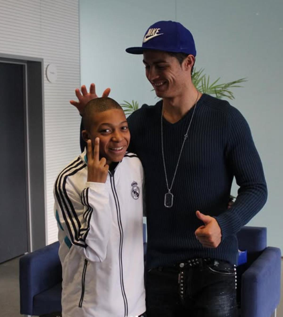 Mbappé siempre quiso ser como Cristiano Ronaldo (y lo consiguió)