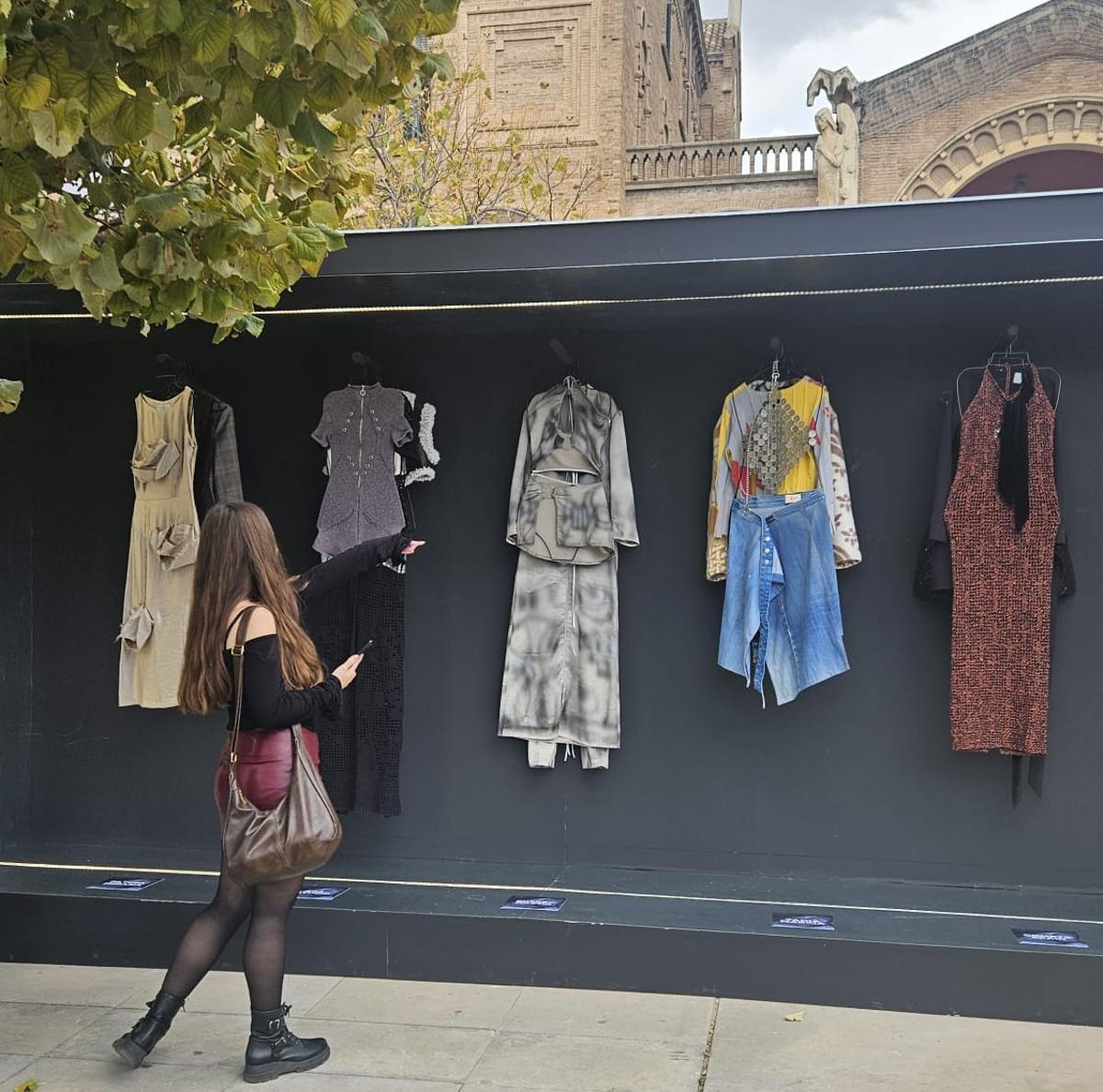 El estand 080 Spot Gallery, de la comunicadora de moda Paula Viana, en la Open Area del recinto modernista de Sant Pau.